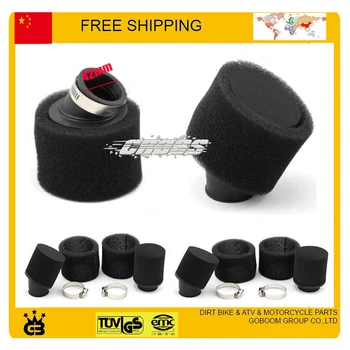 

90cc 110cc 125cc 250cc loncin lifan zongshen kayo Foam air filter 42mm 45mm 48mm size pit bike accessories free shipping