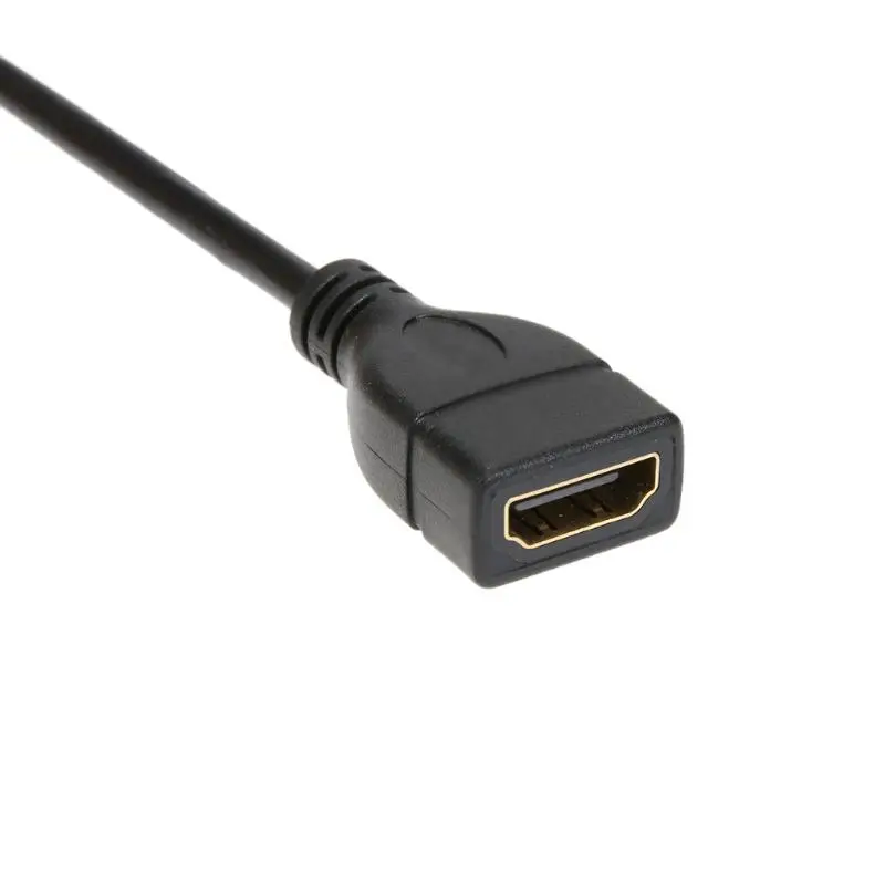 Кабель переходник V1.4 штырь гнездо 1080p 17 см 1 шт.|hdmi to micro|hdmi micro hdmifemale hdmi |