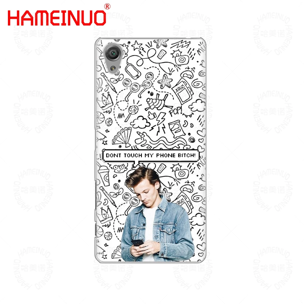 HAMEINUO One Direction 1d Louis Tomlinson Cover phone Case for sony xperia z2 z3 z4 z5 mini plus aqua M4 M5 E4 E5 E6 C4 C5