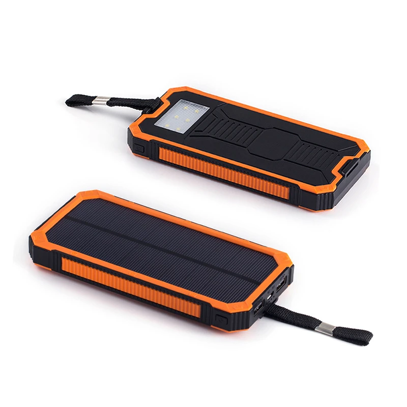 

10pc Solar Power Bank Camping lamp charger nesting accessories diy box shell External Charger Powerbank for Digital product