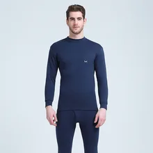 Новая мужская сохраняющая тепло, термо комплекты нижнего белья, зимние теплые рубашки для мужчин, ультрамягкое однотонное термобелье, теплые кальсоны