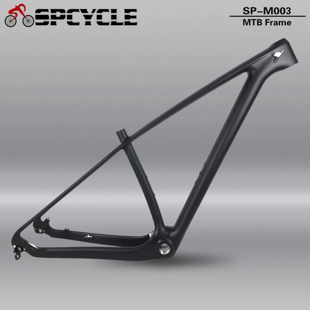 

29er Carbon Mountain Bike Frame 650B Chinese Factory Cheap Carbon MTB Frame 27.5er T1000 Carbon OEM Bicycle Frameset BSA 73mm