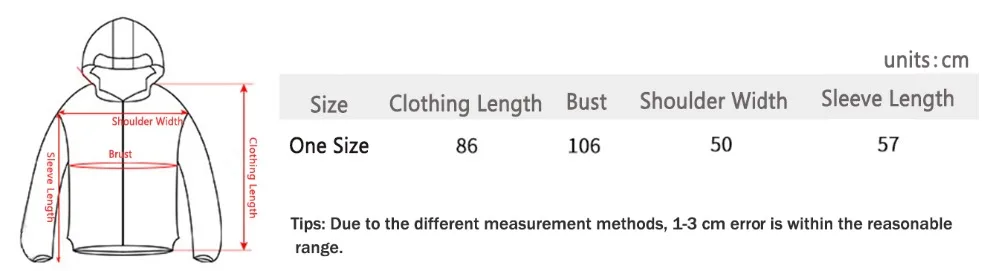 SIZE CHART c100303