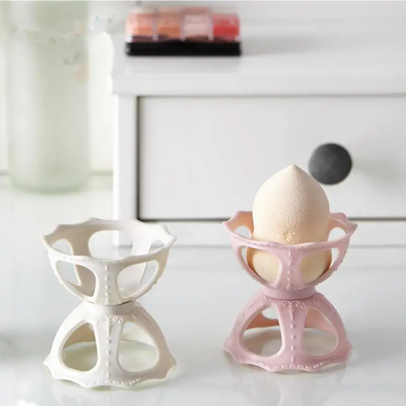 

Makeup Egg Sponge Plastic Storage Drying Stand Rack Blender Powder Puff Holder #509