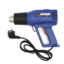 220 В Тепловая пушка 1800 Вт с переменной температурой Расширенный электрический пистолет горячего воздуха с четырьмя насадками электроинструмент