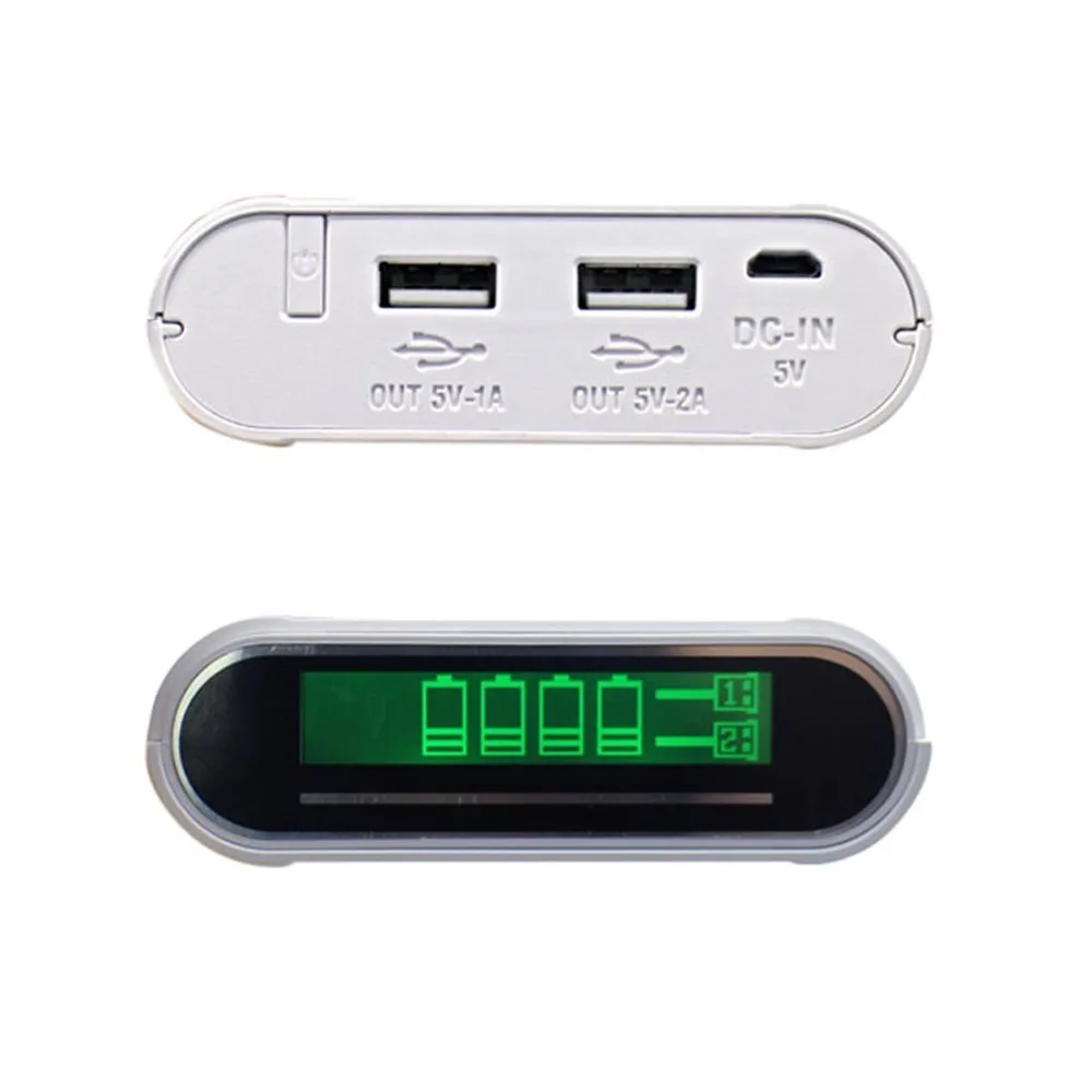 

New Style Brand NKTECH NK-E3 DIY Power Bank 18650 Battery Case Smart Indicador Display Battery Casing (No Battery) Phone Charger
