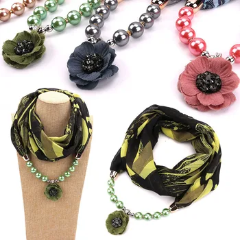 

Scarf Women Scarves Decorative Hijab Fashion Shawls Flower