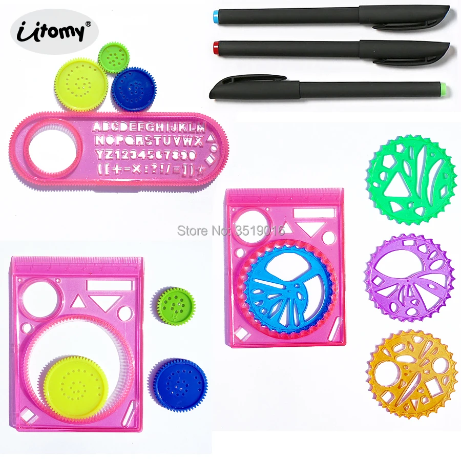 spirograph design tin set