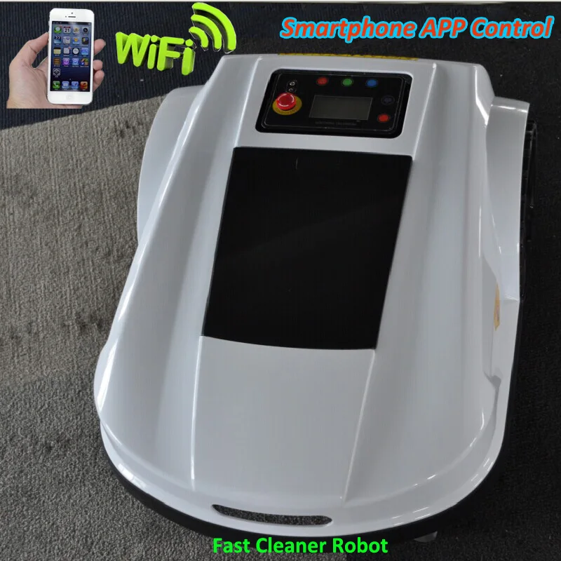 

White Color Two Year Warranty Robotic Mower S520 4th generation robot lawn mower with Range Funtion,Auto Recharged