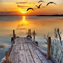 Кубок мира алмазов картина полная squaresunset пейзаж Алмазная вышивка Алмазная мозаика значок эйген фото Роза lightpad