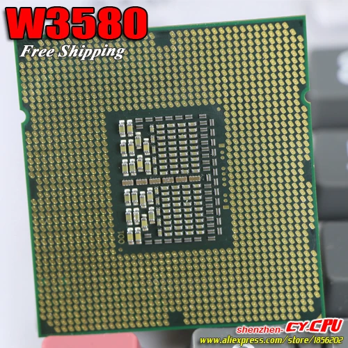 Intel Ксеон W3580 Процессор процессор/3,33 ГГц/LGA1366/8 Мб L3 Кэш/Quad-Core/сервер процессор, есть, надувательство X 5570 Процессор