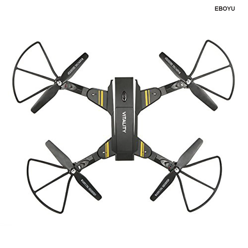 EBOYU TKKJ TK116W 4CH 720 P широкоугольная камера Wifi FPV складной Дрон высота удержания один ключ возврат g-сенсор селфи-Квадрокоптер RTF