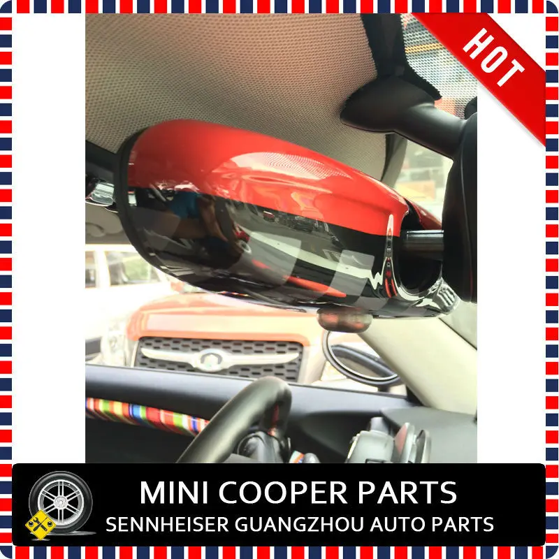 Последние Мини Купер JCW Pro Стиль ABS Материал с защитой от ультрафиолетового излучения, внутренняя зеркальная Крышка для mini cooper F56(1 шт./компл