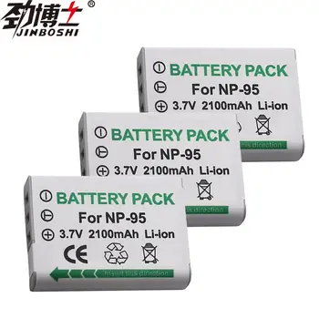 

3pcs NP-95 NP95 NP 95 Replacement Battery for Fujifilm X30 X100 X100S X100T X-S1 FinePix F30 FinePix F31 fd F31f Real 3D W1