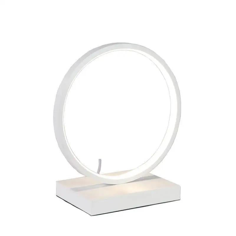 

Simple Creative Art Living Room Lamp Intelligent Dimming Aluminum Led Table Lamps Bedside Bedroom Decorative Led Desk Lamp