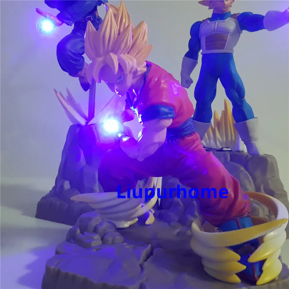 Dragon Ball Z Vegeta Goku трусы Lampara Super Saiyan аниме 3D Ночник DIY светодиодные игрушки украшение