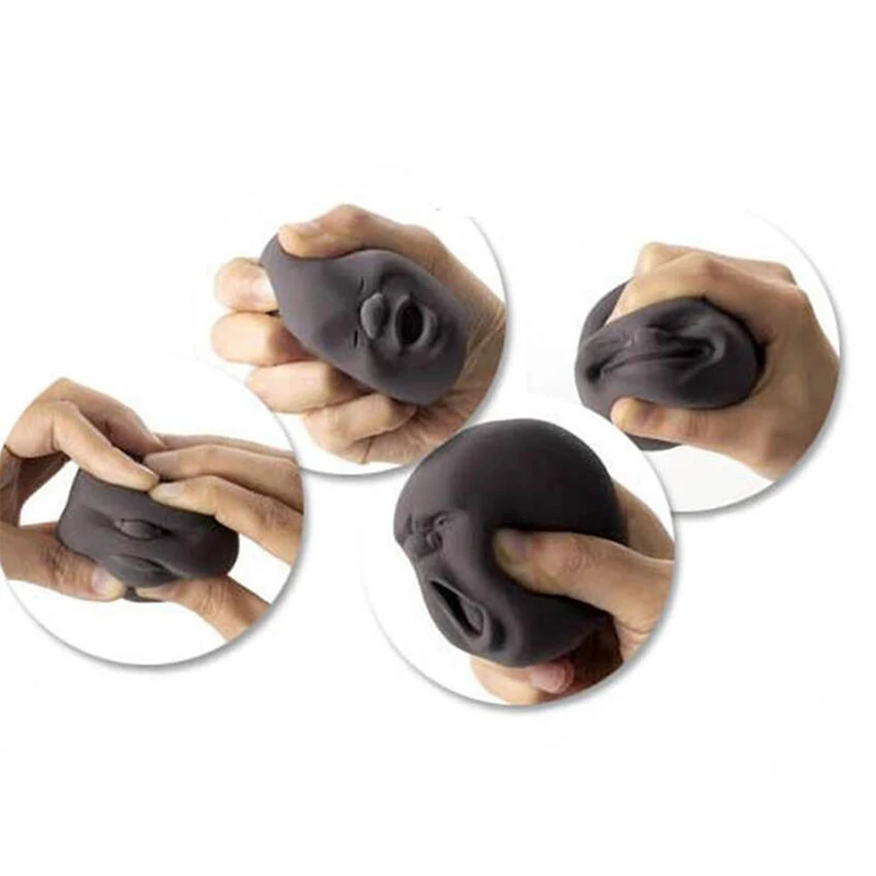 

Squeeze Face Balls Toy Stress Toys Gifts Pressure Reliever Anti-stress