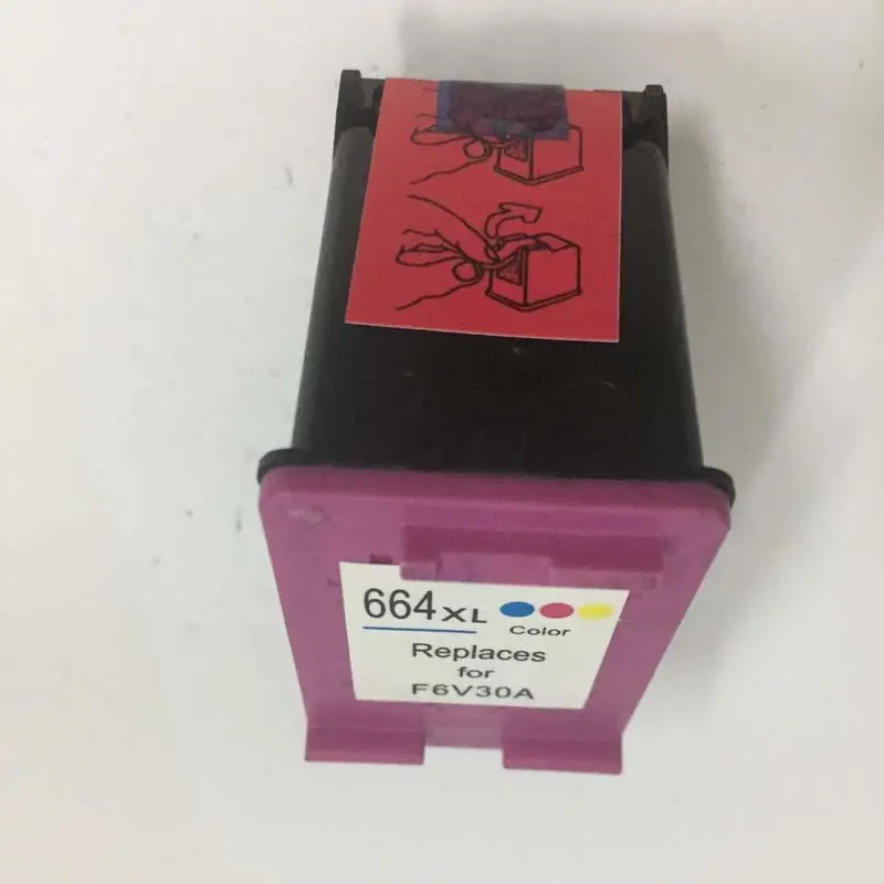 Совместимый чернильный картридж Vilaxh 664xl сменный для принтера hp 664 DeskJet 2135 3635 1115 1118