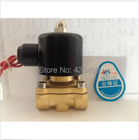 

Electric Solenoid Valve Water Air N/C DC 12V 3/4" 2w