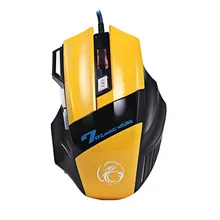 E5 Mecall модная игровая мышь 3200 dpi светодиодный оптический 7D USB Проводная игровая мышь для ПК и ноутбука