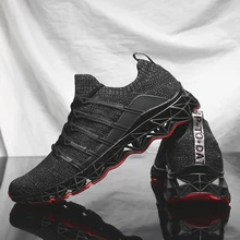 2019 New Men Running Shoes Lace-up Athletic Trainers Sports Outdoor Walking Jogging Sneakers New Technology Cushioning Sole цена 2019 New Men Running Shoes Lace-up Athletic Trainers Sports Outdoor Walking Jogging Sneakers New Technology Cushioning Sole цены онлайн