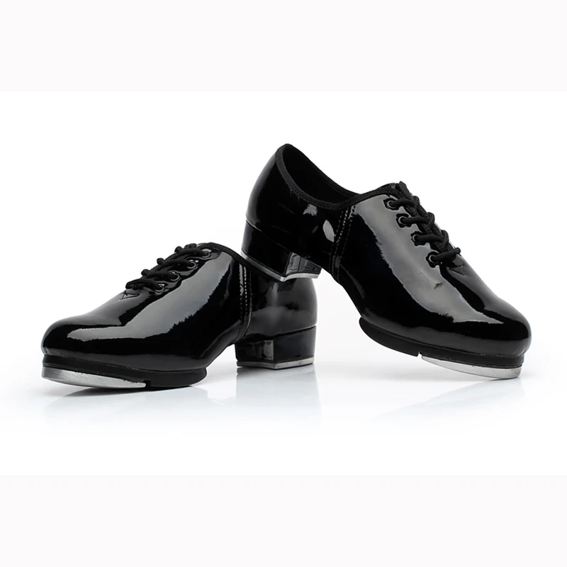 Обувь для танцев на мягкой подошве для мужчин и женщин танцевальная обувь для мальчиков и девочек Черная, красная, Белая обувь для сцены из искусственной кожи размер 27-46 WD313