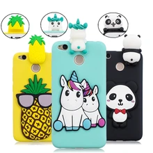 

Xiaomi Redmi 4X Case Cover Cartoon 3D Unicorn Panda Silicone Phone Case on for Funda Xiaomi Redmi 4X Note 4 4x Xiomi Case women