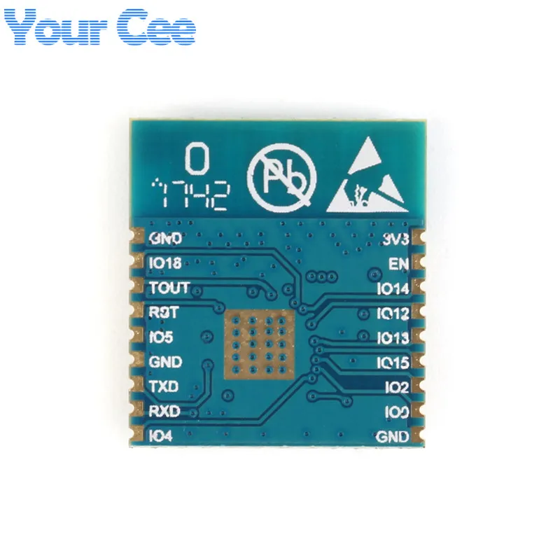  ESP8266 Serial WIFI Module ESP-WROOM-02 ESP 8266 Wireless Transceiver Module 4MB SPI Flash (5)
