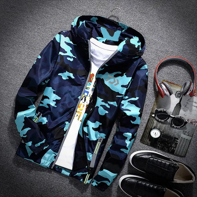 Nova primavera verão camuflagem roupas de pesca