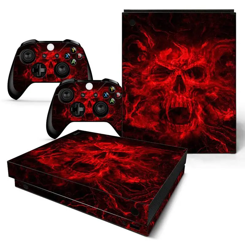 TN-XboneX-0880 Новое поступление кожи Стикеры Виниловая наклейка для xbox ONE X кожи Стикеры s с консоль и контроллер - Цвет: TN-XboneX-0880