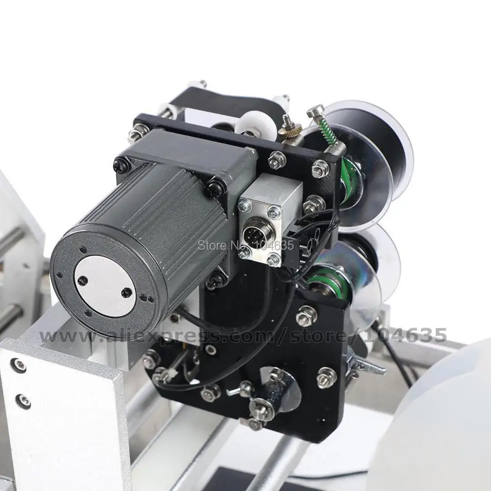 LT-50D Semi automatic Labeling Machine,drugs bottle,medicine bottle labeling machine with date printer,printing labeling machine