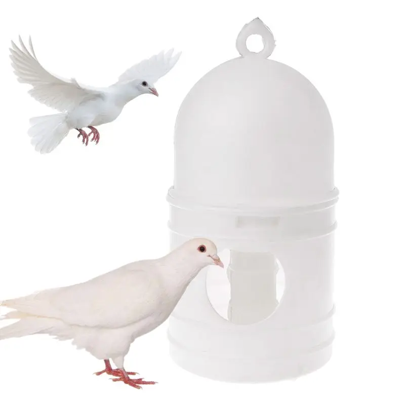 

Plastic Pet Drinker Dispenser Pigeons Feeder Water Pot Container Pigeons Birds Supplies