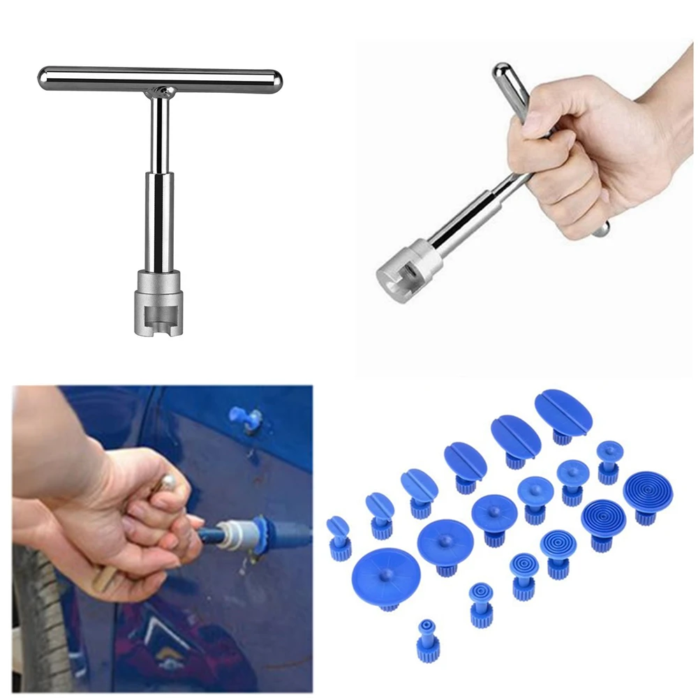 T Bar Slide Hammer Glue Tabs Puller Car Body Repair Paintless Hail Dent T Bar Slide Hammer Glue Tabs Puller Car Body Repair Paintless Hail Dent