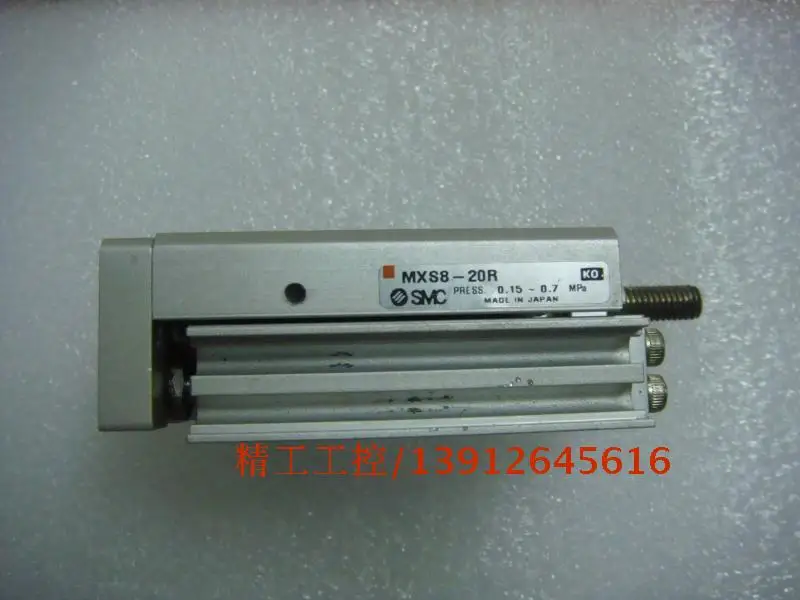 

[SA] Positive! SMC original second-hand 9 new slide cylinder MXS8-20R only this one kind of spot