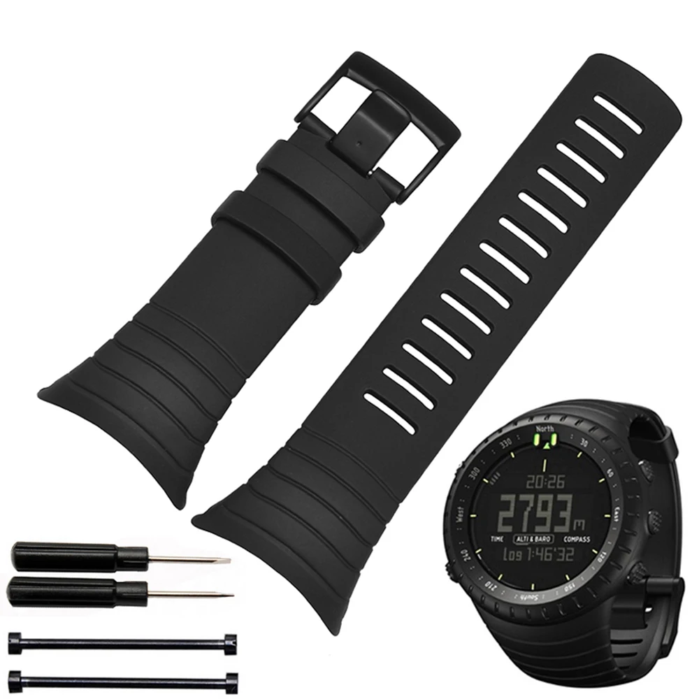 Smart Silicone watches band watchband Rubber strap wristband bracelet