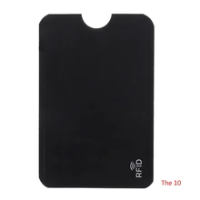 10PCS Credit Card Protector Secure Sleeve RFID Blocking ID Holder Foil Shield Case