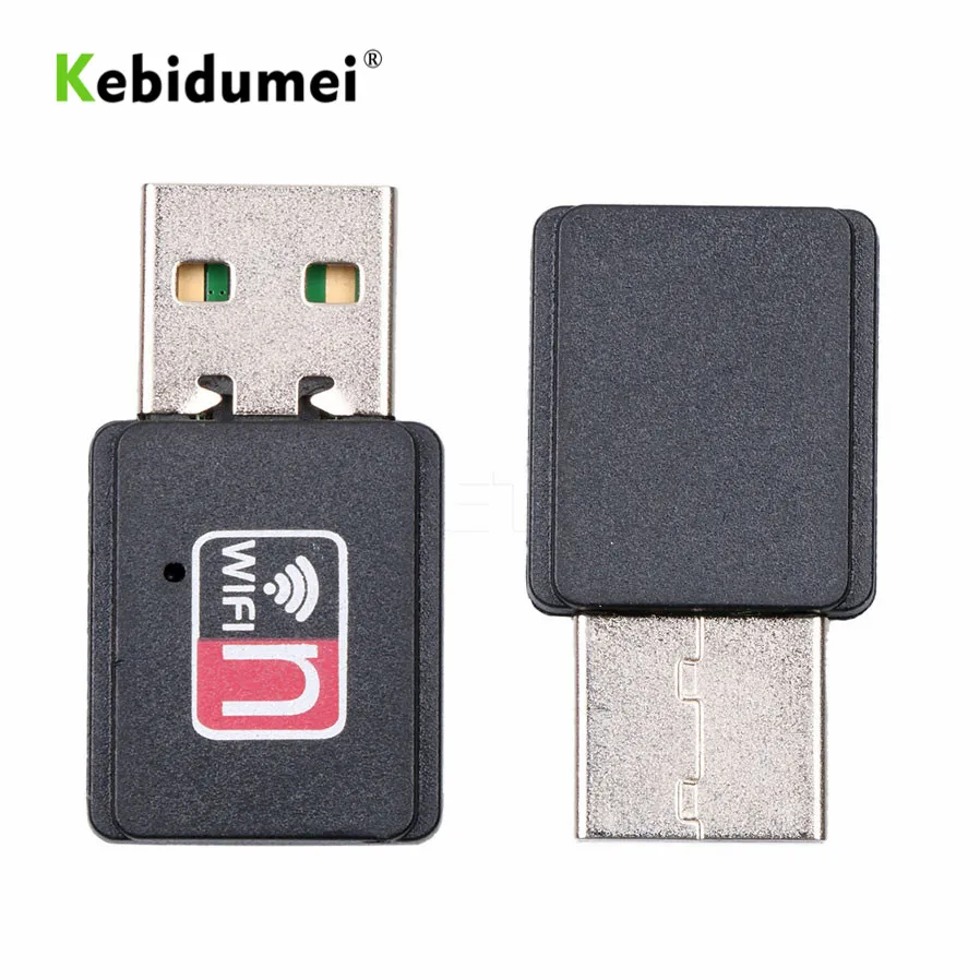 

Kebidumei 150Mbps External Network Card Mini USB WiFi Wireless Adapter Receiver Adaptador wi-fi Dongle 802.11n/b/g