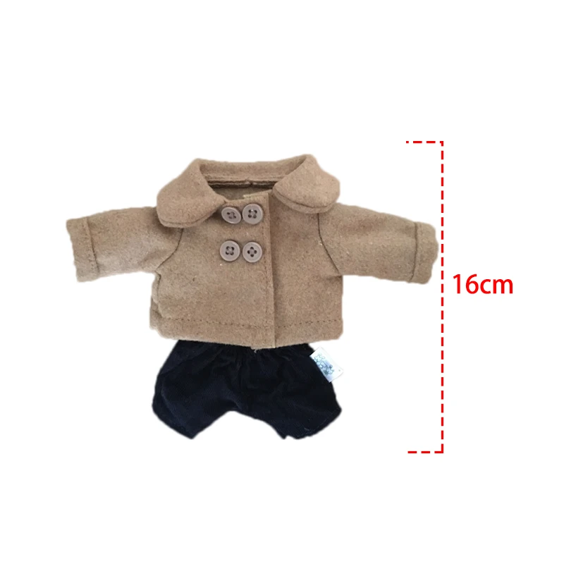 30cm Doll Clothes for Rabbits/Cats/Bears Plush Toys Dress Skirt Coat Clothes Accessories for 1/6 BJD Dolls Girls Kids Gifts 14