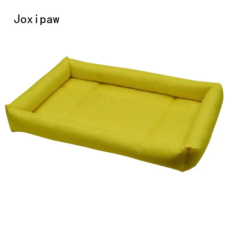 7 цветов S-3XL кровать для собак Оксфорд водонепроницаемый кошка кровать мягкий хлопок Лето Большая собака кровать для Хаски питбуль