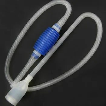 140cm Aquarium Cleaner Tool Siphon Gravel Suction Pipe Filter for Fish Tank, Vacuum Water Change Pump Tools, pipe tube for water 1