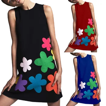 

Swimsuit Beach Women Dress Capes Tunics Woman Women's Beachwear Covered New 2019 Summer Long Sleeveless Bohemia Printed