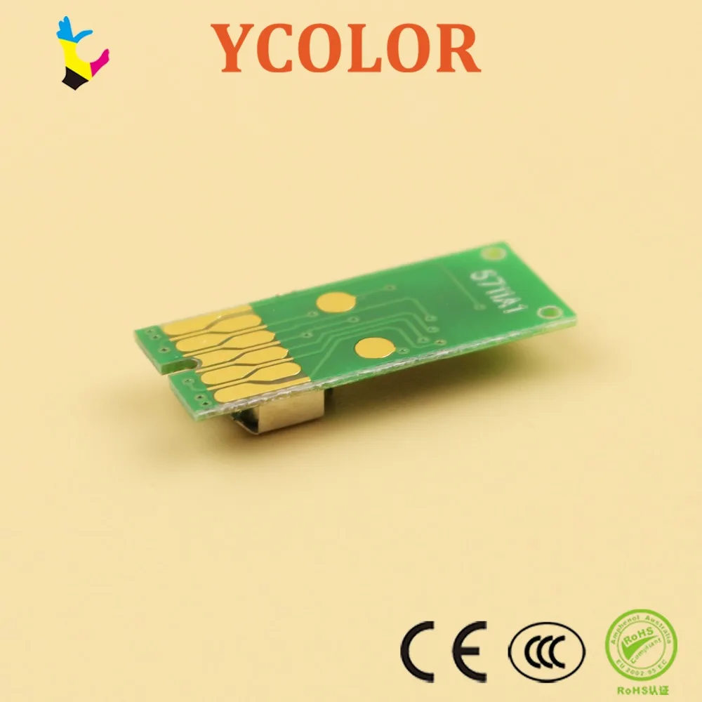 10 шт./лот T6711 чип для отработанных чернил Epson анализатора WF3620 WF3640 WF7110 WF7610 WF7620