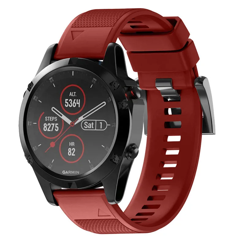 Ремешок для часов 22 мм для Garmin Fenix 5 Plus/Forerunner 935/Instinct Watch Quick Release силиконовый ремешок Easyfit