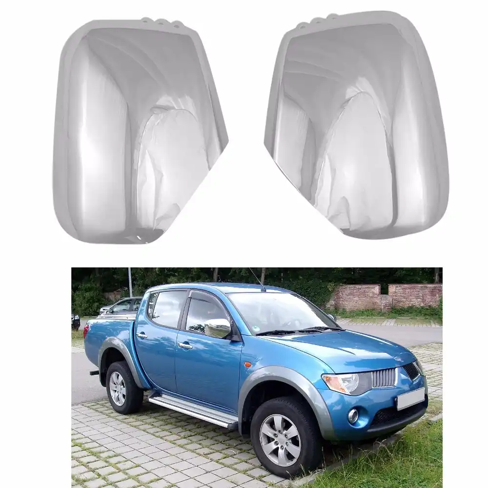 Rh Chrome Mirror Side Cover Genuine Fit Mitsubishi L200 Triton Mn 2006-2014 Lh