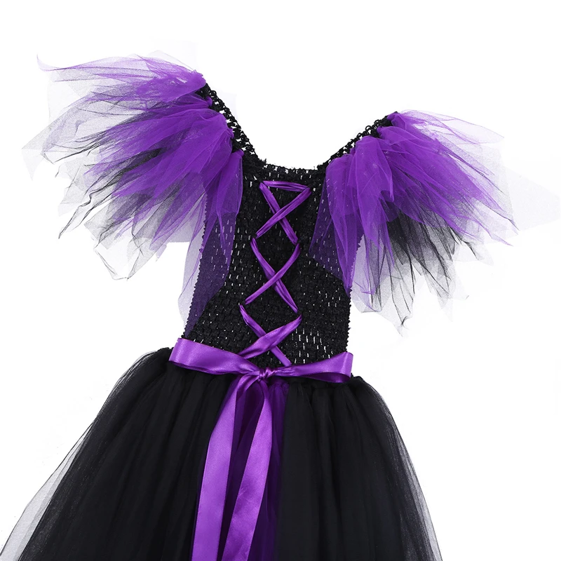 Maleficent Evil; Косплей-костюмы королевы; детское платье на Хэллоуин; маскарадные костюмы ведьмы; нарядные вечерние платья для девочек; детская одежда