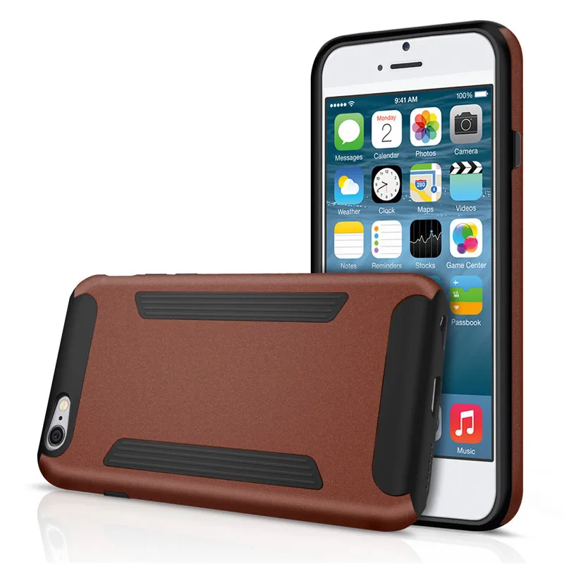 Fashion Rubberized Plastic Armor Ultra thin Phone Cases for iPhone 6