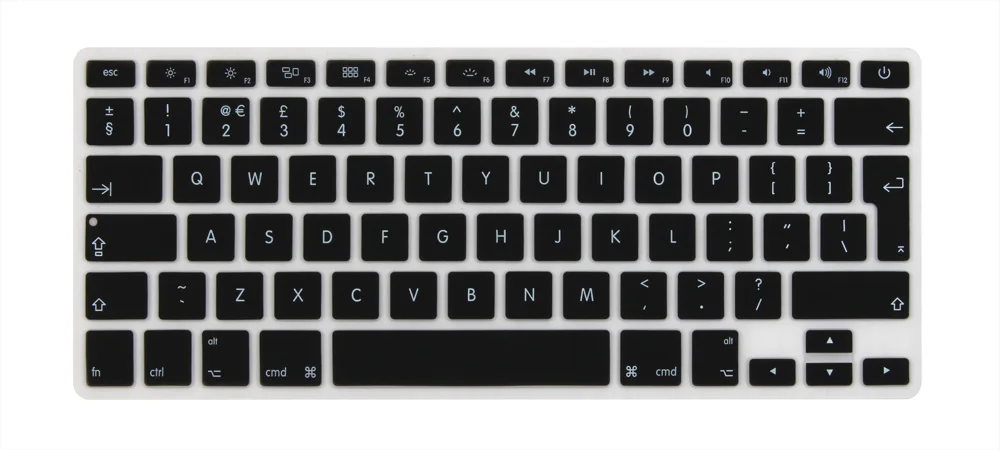 Чехол для клавиатуры английский Mid 2009 2015 MacBook Pro 13 15 дюймов Retina/CD ROM A1502 A1425 A1278 A1398
