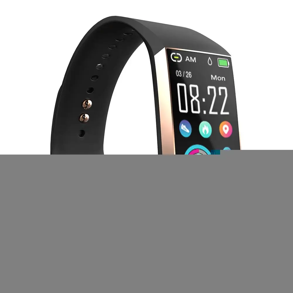 

Smart Bracelet Fitness Tracker Full Color Screen Waterproof Heart Rate Blood Pressure Sleep Monitoring Sports Wristband
