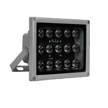 CCTV 카메라 IR 필 라이트, IR LED 어레이 IR 일루미네이터, 적외선 IP66 940nm, 보이지 않는 적외선 램프, CCTV 카메라용, 15 개