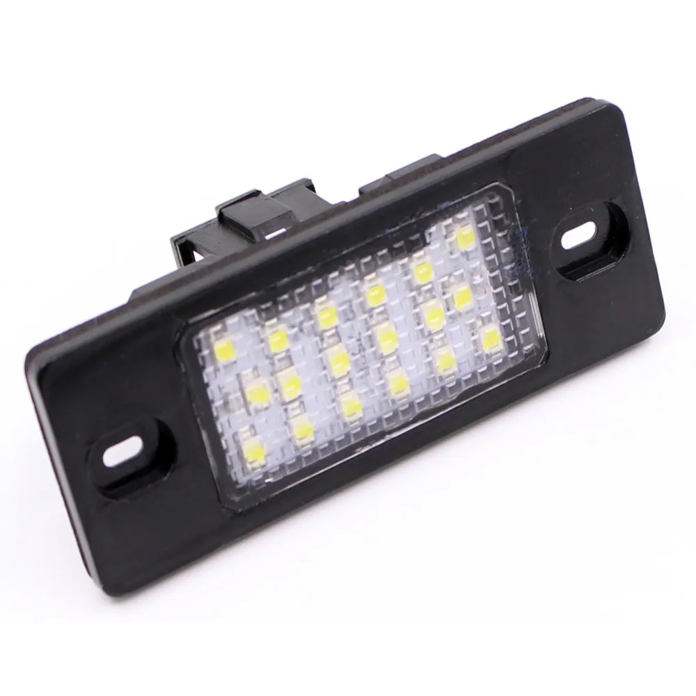 2 шт. 18SMD светодиодный номерной знак светильник OEM Замена для VW Tiguan, Touareg, Golf5 5D touring, Passat(B5.5) 5D touring